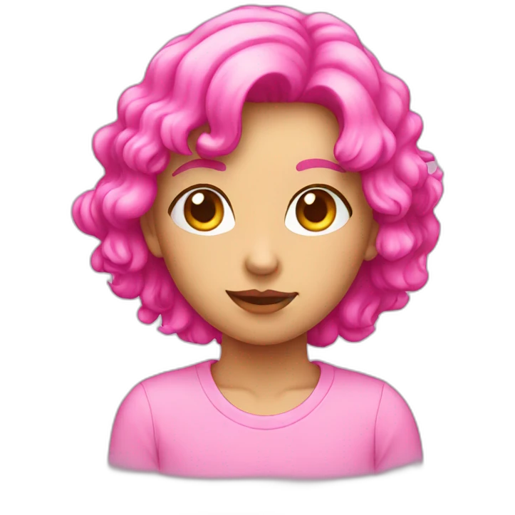 pink emoji