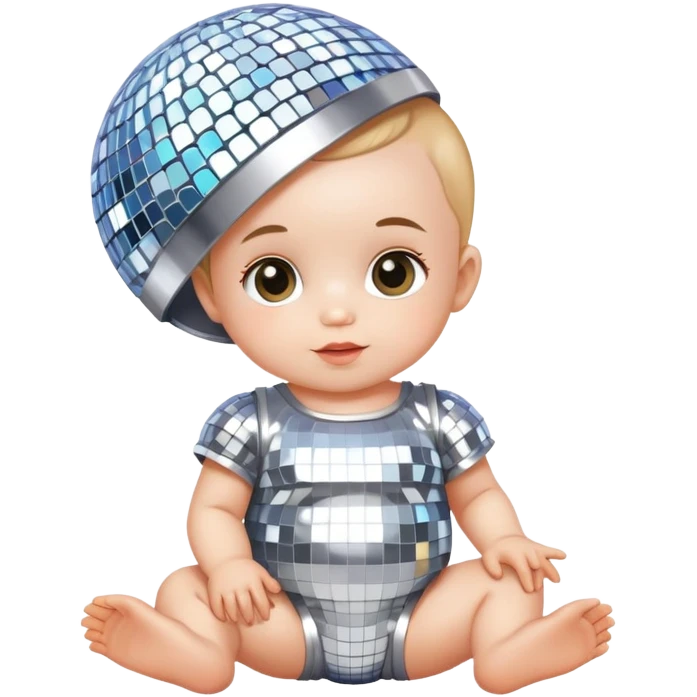Disco baby emoji