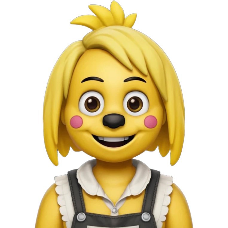 Chica from Five Nights At Freddy's Movie emoji