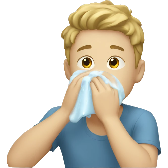 white boy washing face emoji