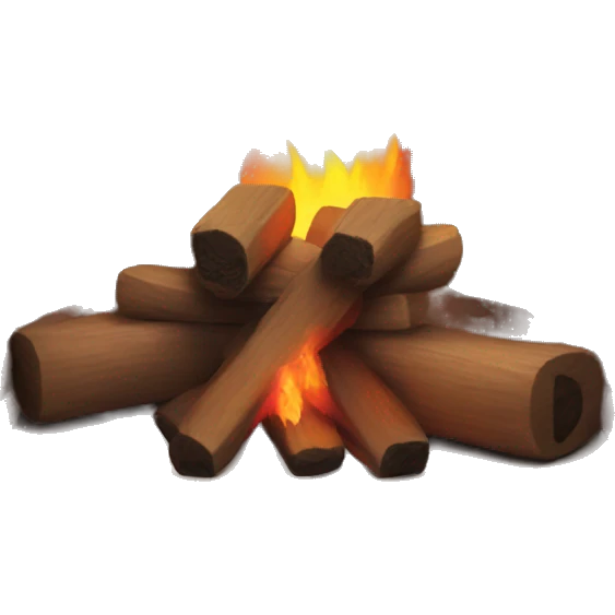 Cosy fireplace  emoji