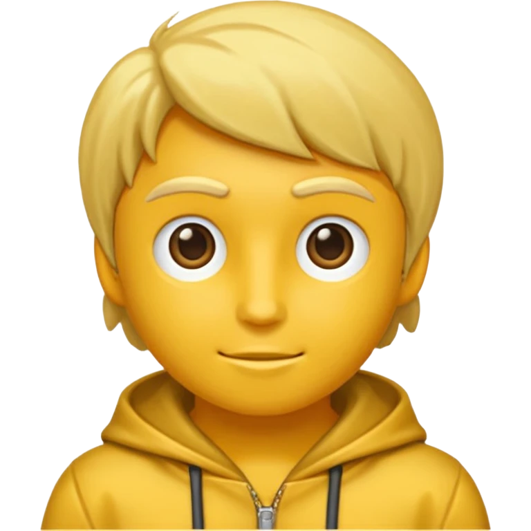 Мужчина блондин золотистый оттенок, светлая кожа,  голубая майка emoji