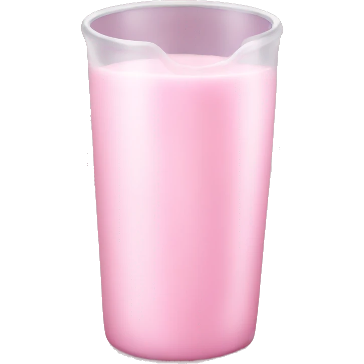 Pink milk emoji