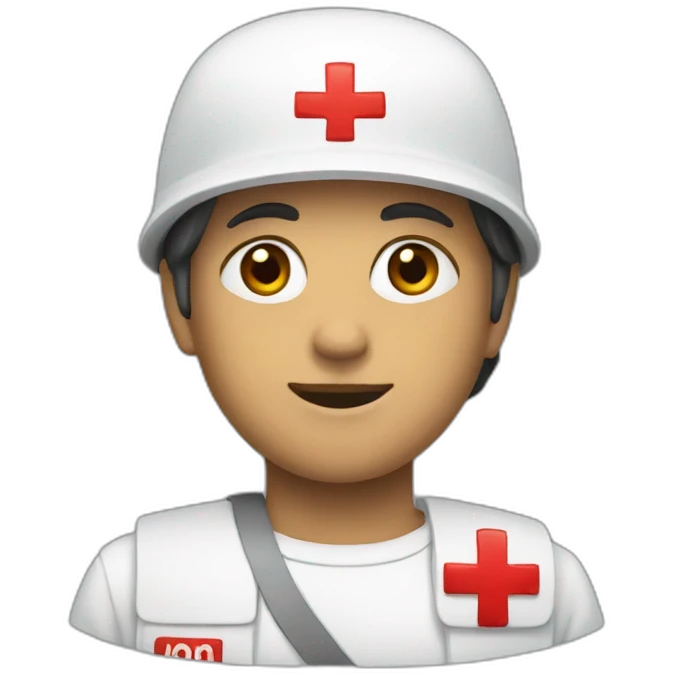 red cross emoji