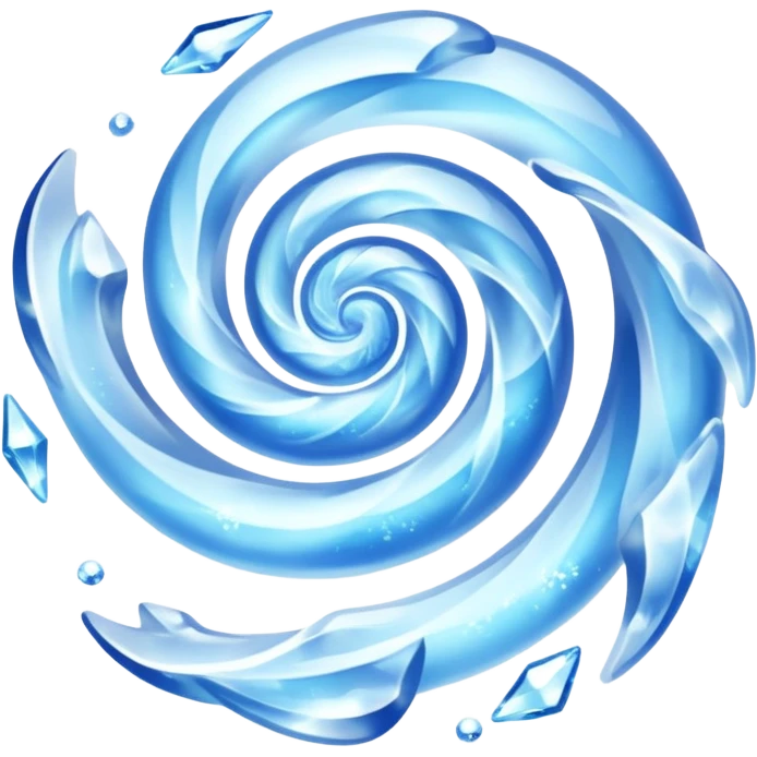 Wiz 101 inspired ice magic  emoji