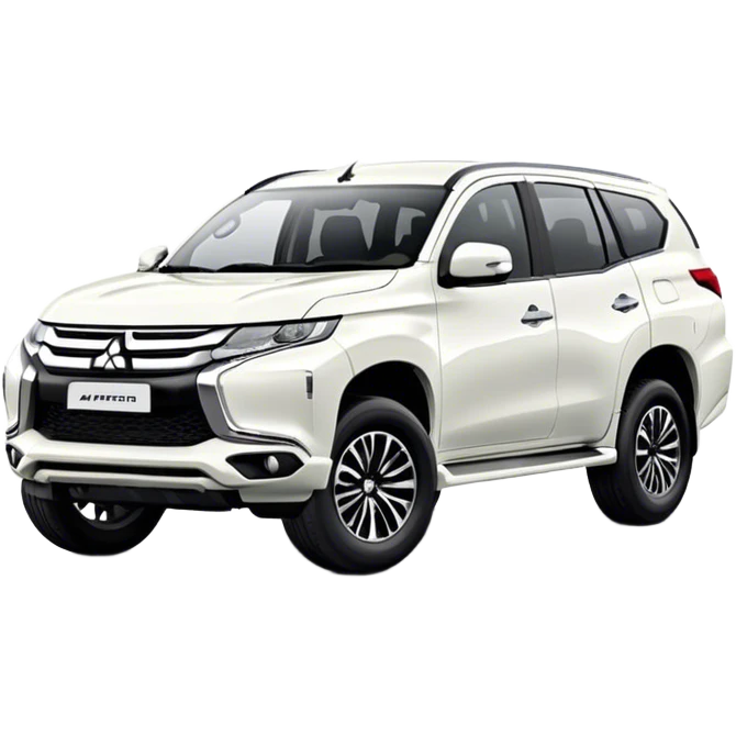 Mitsubishi Pajero sport - Mitsubishi (Model Year: 2021) (Iconic colour: White) emoji