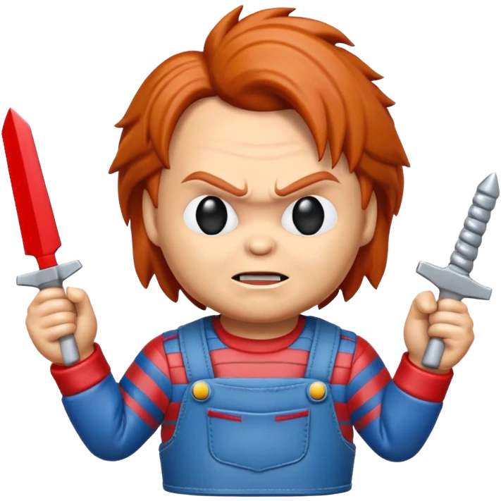 Un emojin de chuky emoji