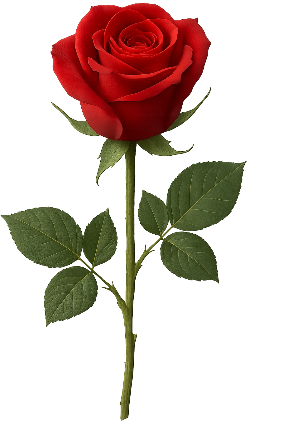 Rose, remove background emoji