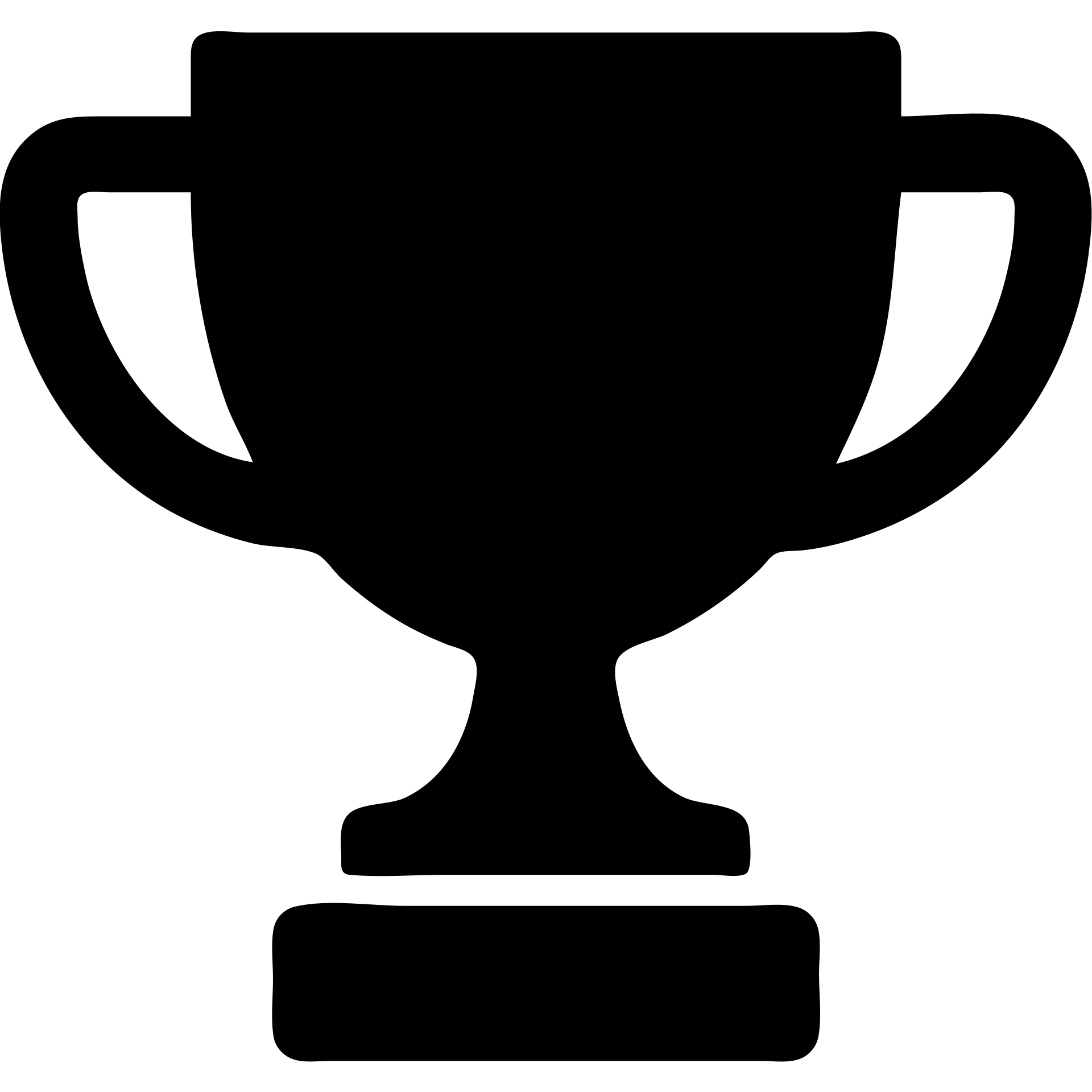 solid filled trophy icon emoji
