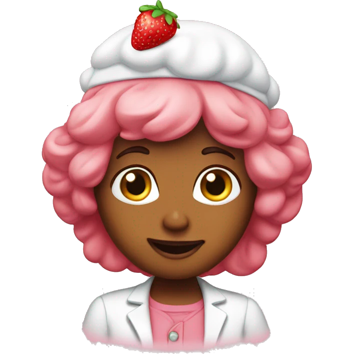 Strawberry shortcake  emoji
