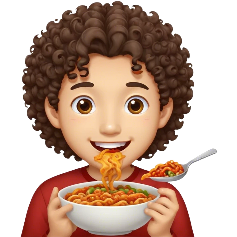 My boy friend william he is Taiwanese curly hair cute smile and pretty teeth his eyes are pretty big and he likes to eat spicy food emoji