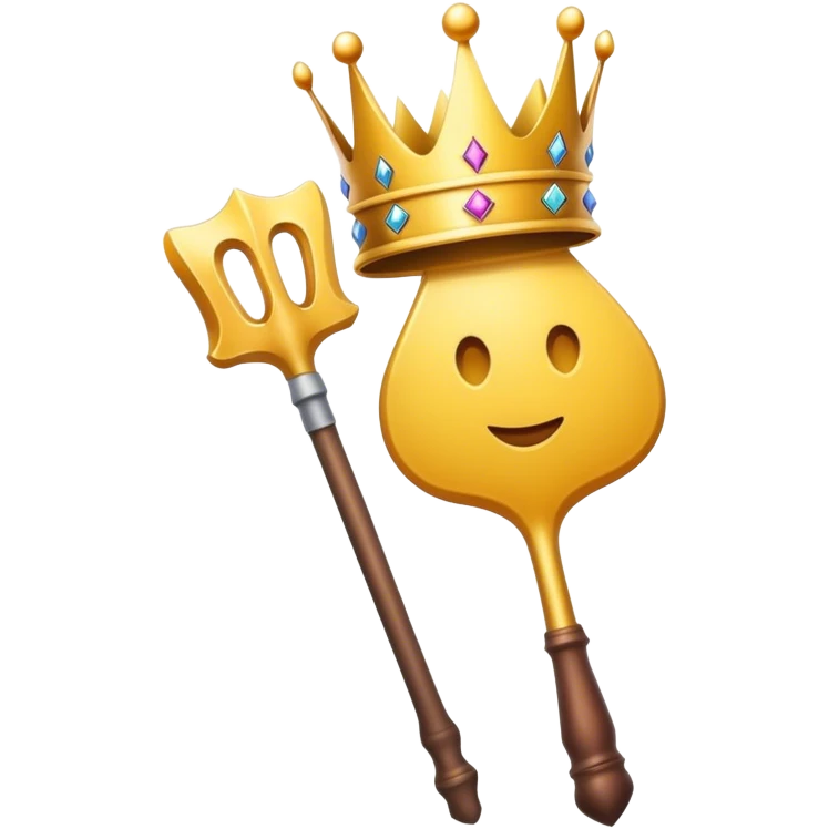 Spade with crown emoji