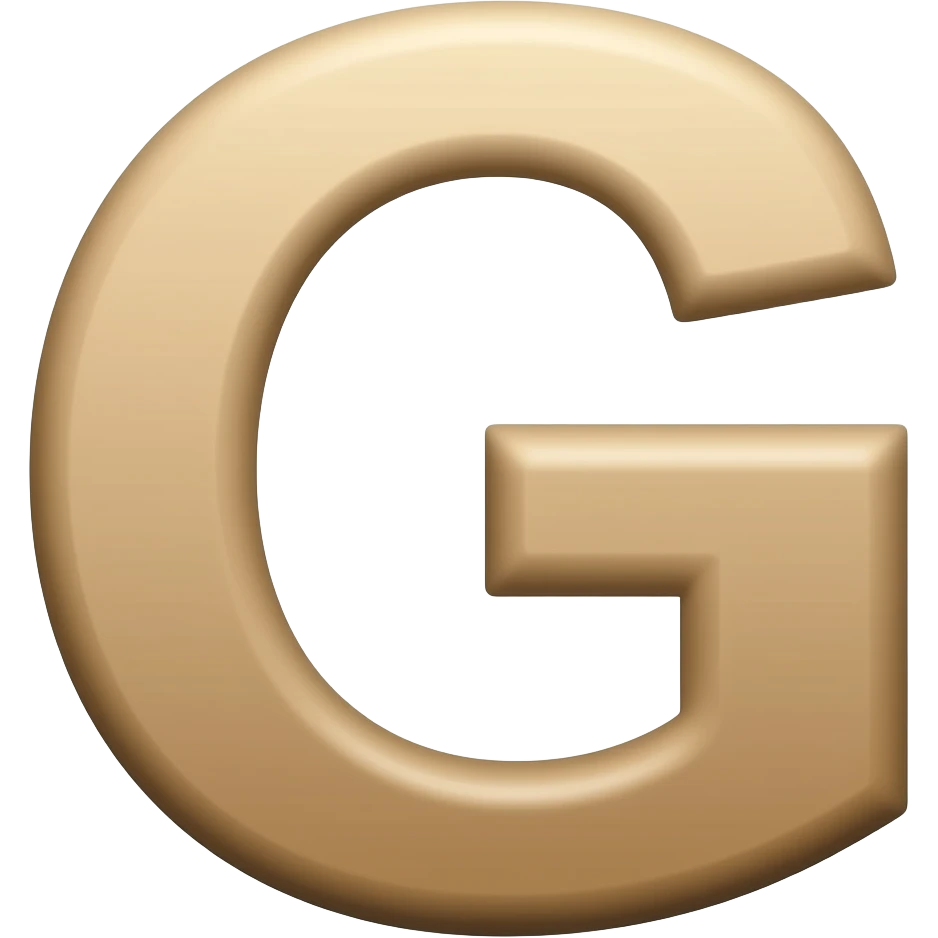 letter G emoji