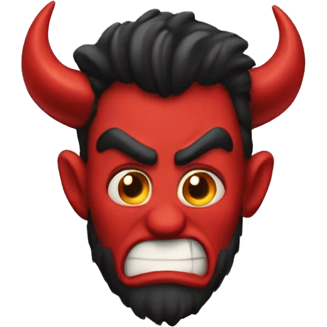 Devil poodl  emoji