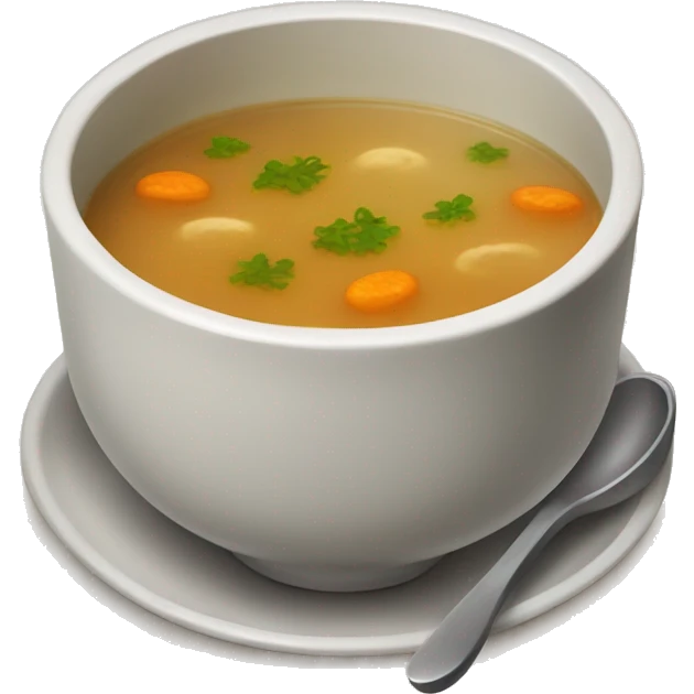 Soup broth  emoji