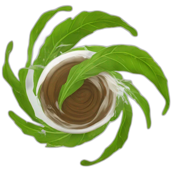 hurricane of yerba mate emoji
