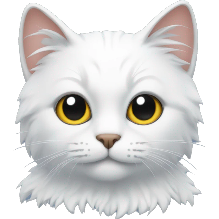Cat snow emoji