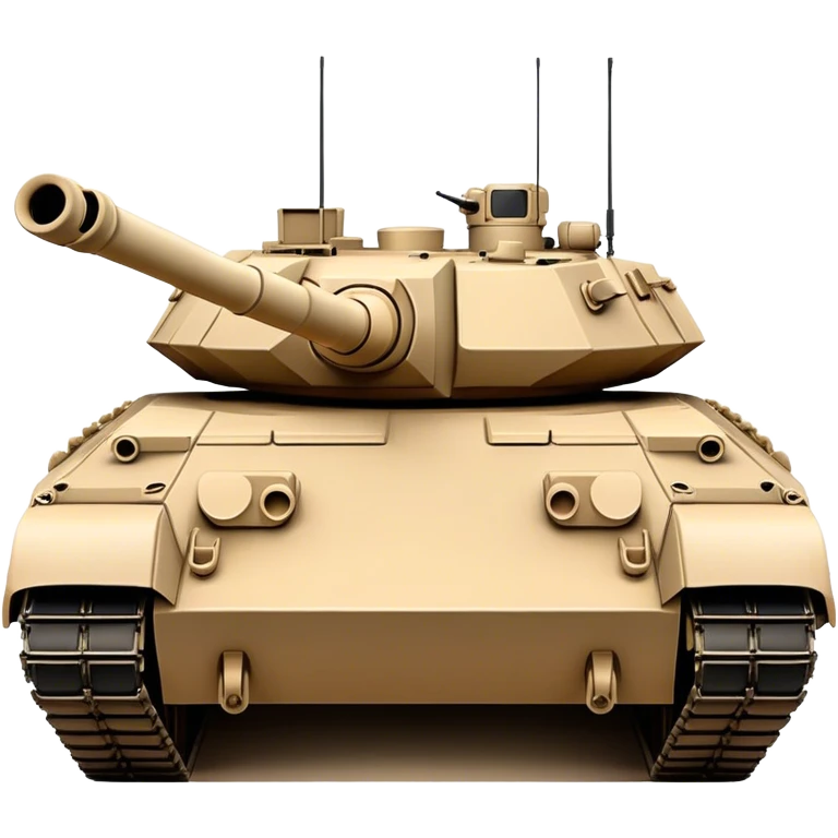 M1 Abrams Tank (sand colour) emoji