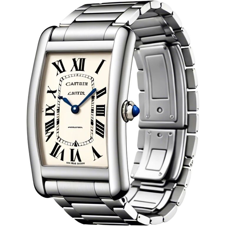 Cartier tank americaine watch emoji