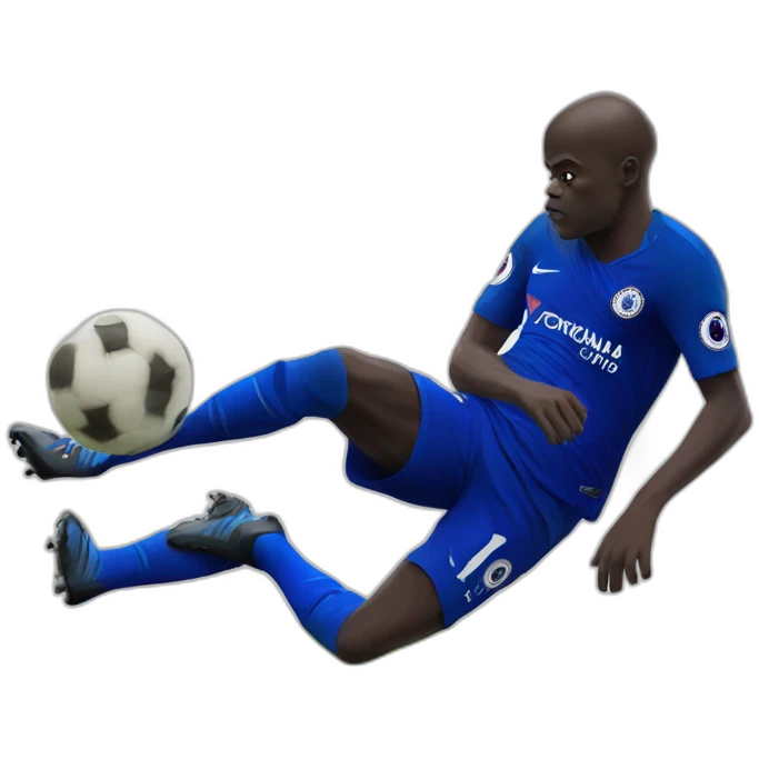 Ngolo kante tackling emoji