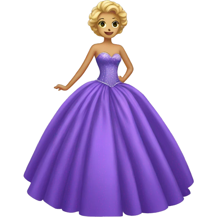 ballgown emoji