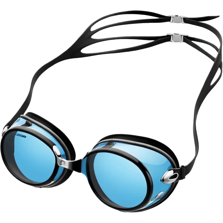 Speedo vanquisher swim goggles emoji