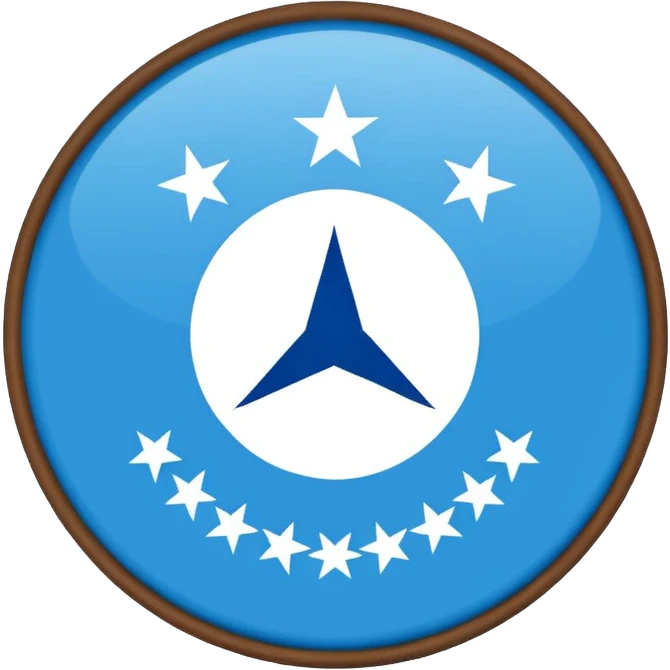 This is the flag of the Italian football club SSC Napoli. It features a large white letter “N” in the center, set against a blue circle, with a lighter blue background. Are you interested in knowing more about the team, its history, or something else related to this flag?
Emoji maker emoji