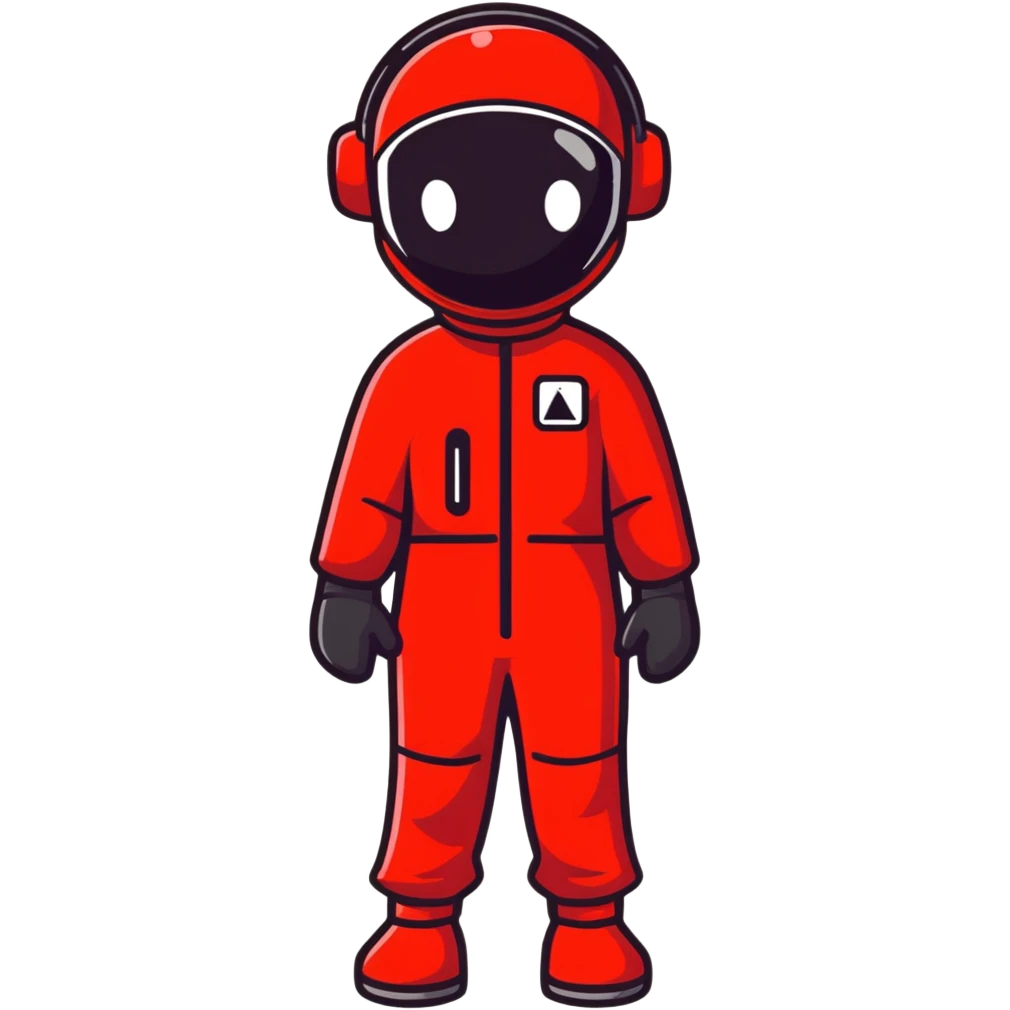 red jumpsuit from Money Heist emoji