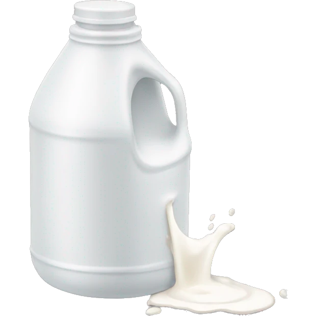 spilled milkjug on its side emoji