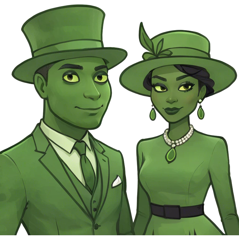 slim lightman and fat black woman love emoji