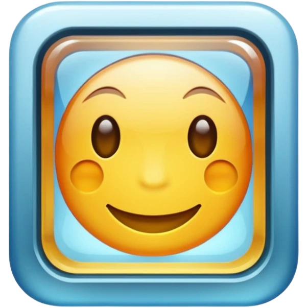 shiny window glass emoji