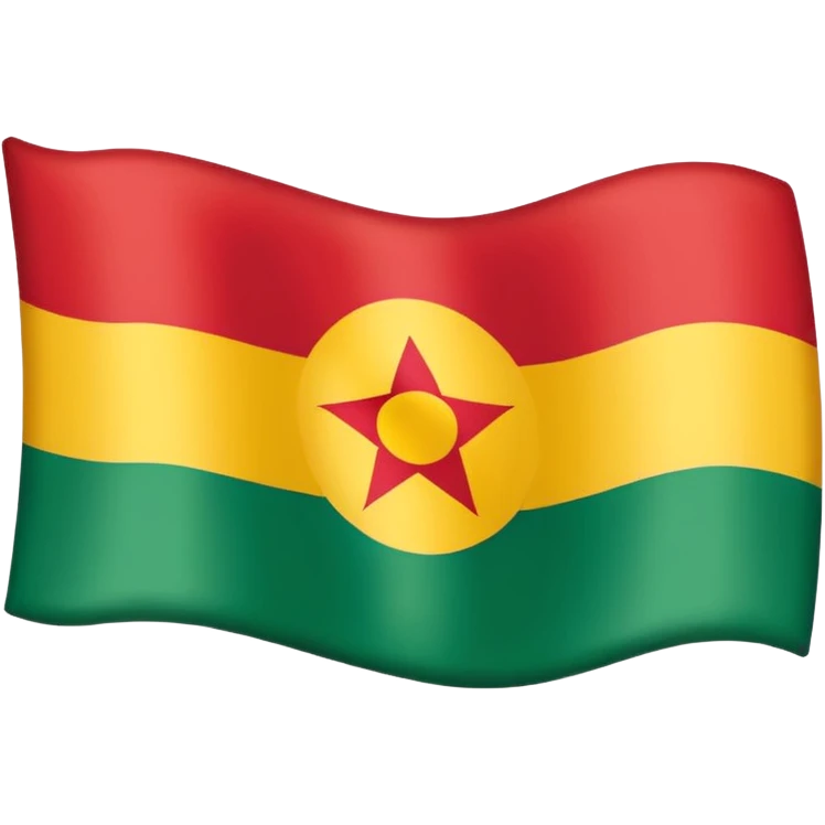 Create a Kurdistan flag  emoji