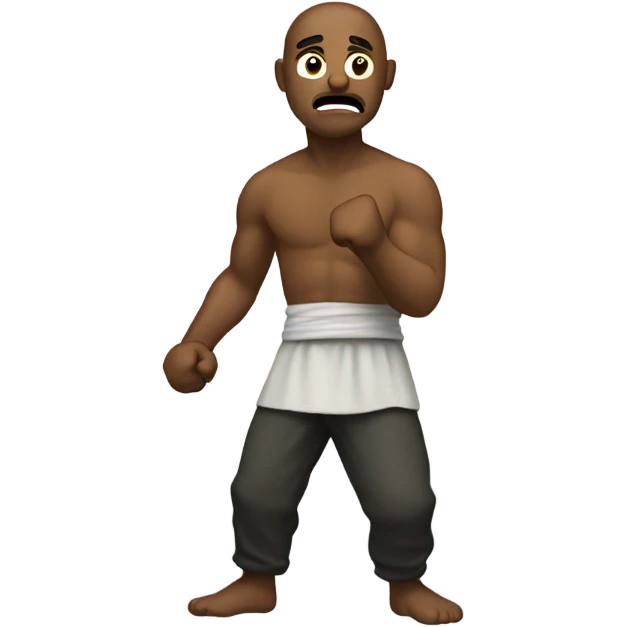 man fighting  emoji