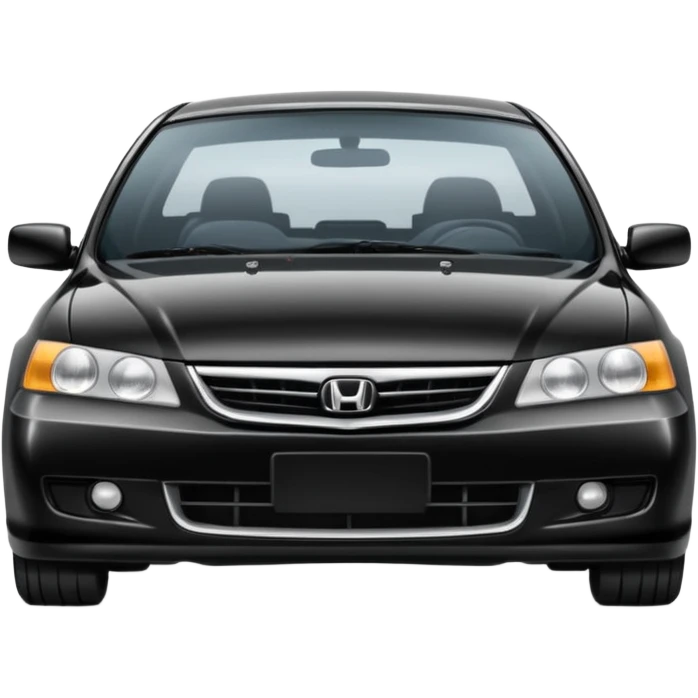 96 Black honda accord emoji