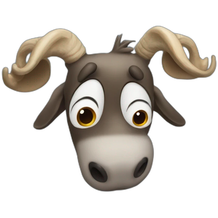 cute bullwinkle emoji