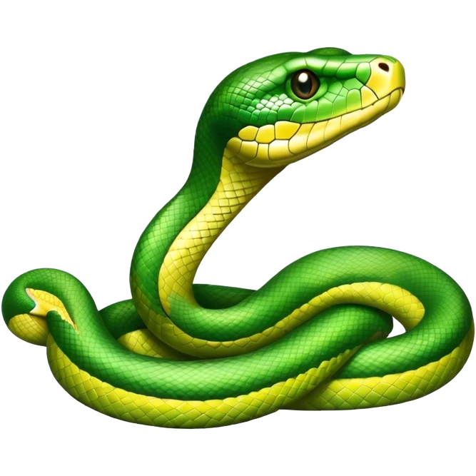 python snake emoji