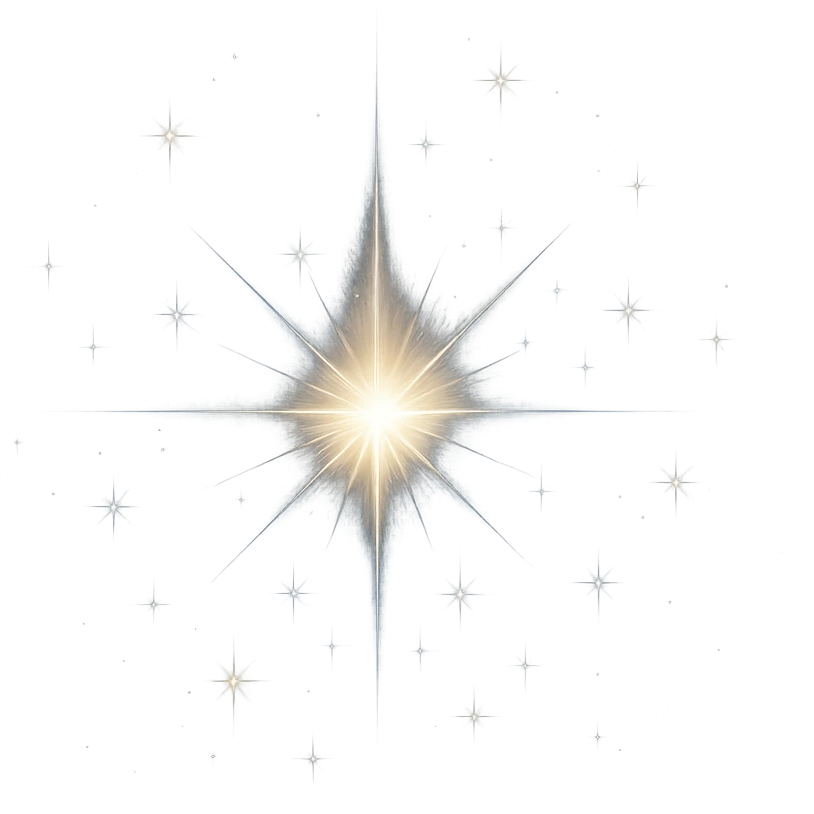 star with a cosmic sparkle emoji