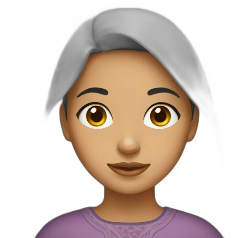 Algerian girl emoji