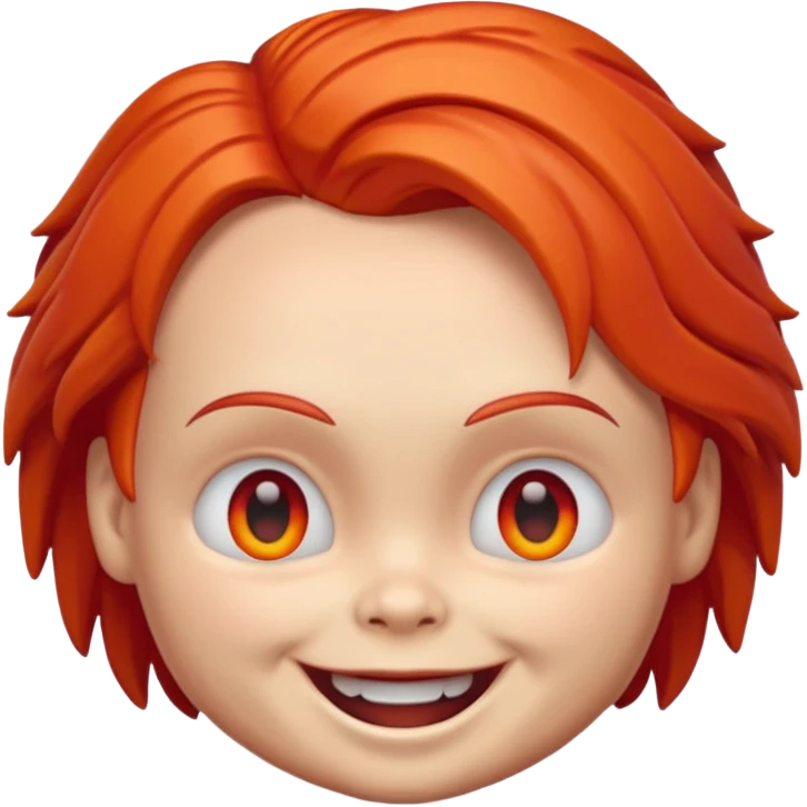 Un emojin de chuky emoji