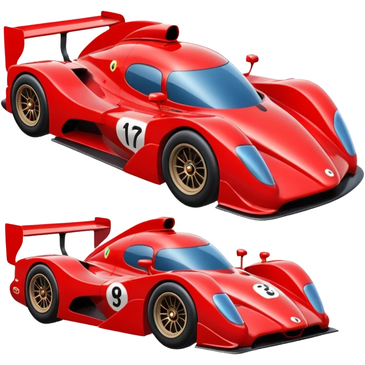 A Racing Car emoji