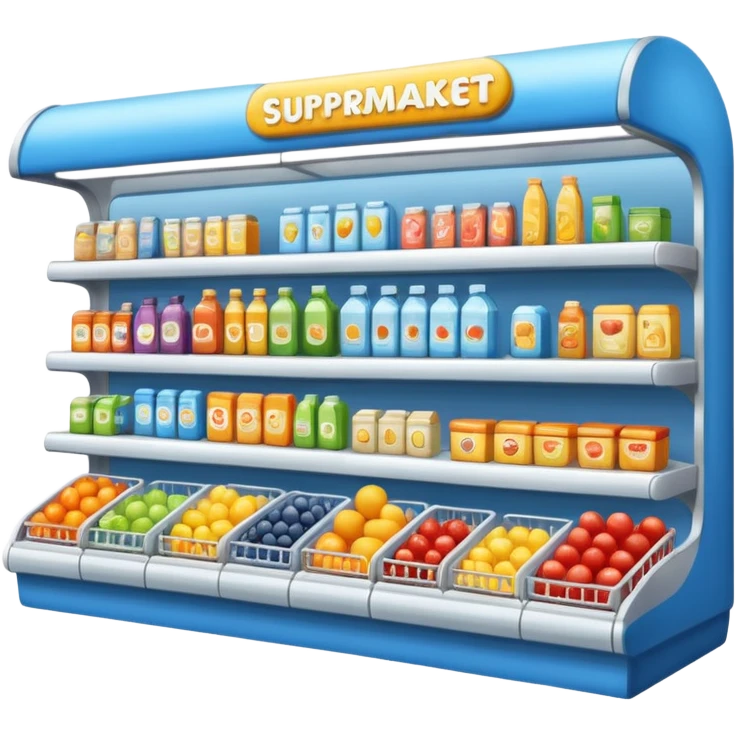 SUPERMERCADO DE FRENTE emoji