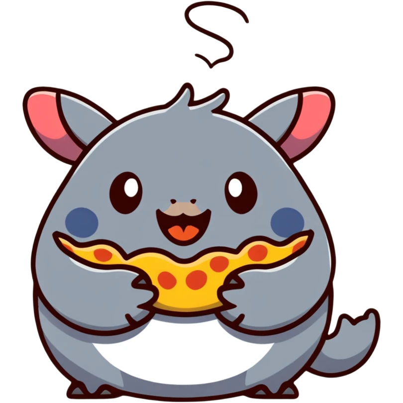 hungry Stitch character emoji