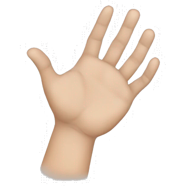 Sukuna dormían expansión hand posture emoji