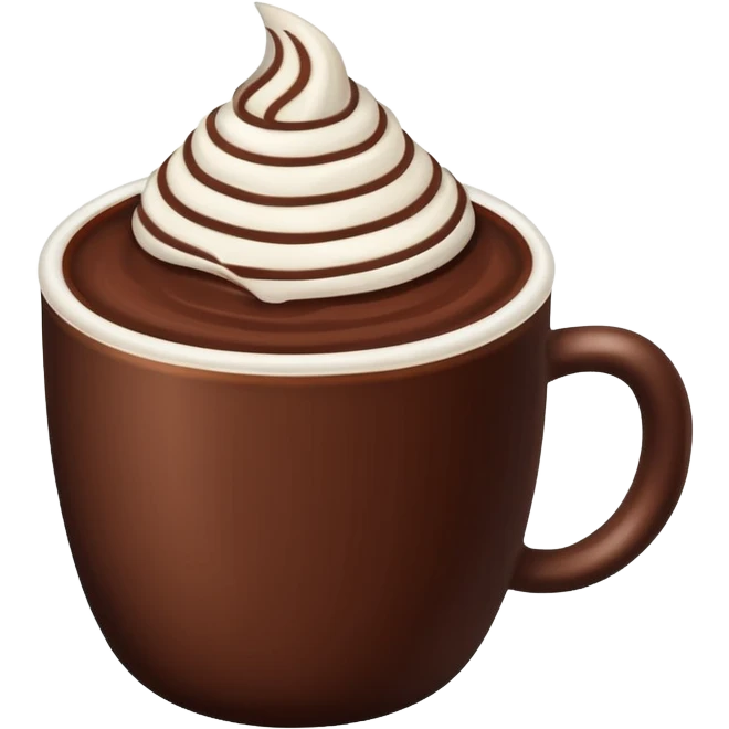 hot chocolate  emoji