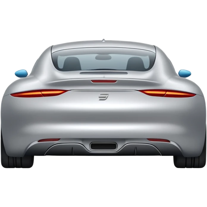 un carro desde atras  emoji