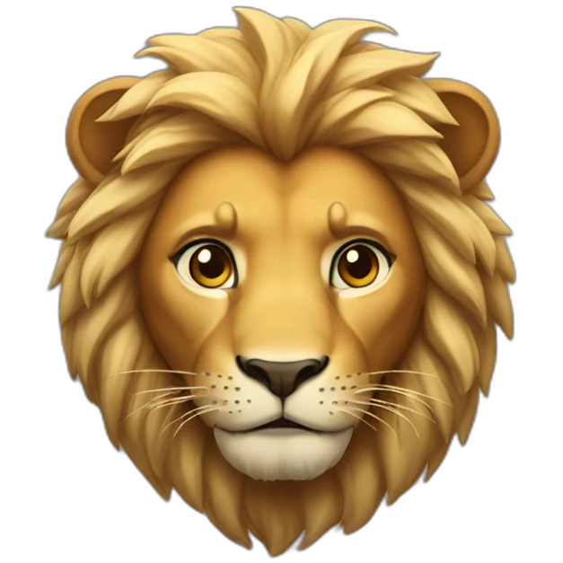 Lion hero  emoji