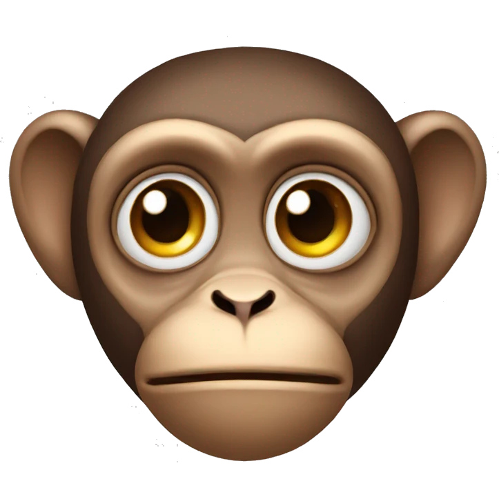 monkey with dreamy eyes emoji