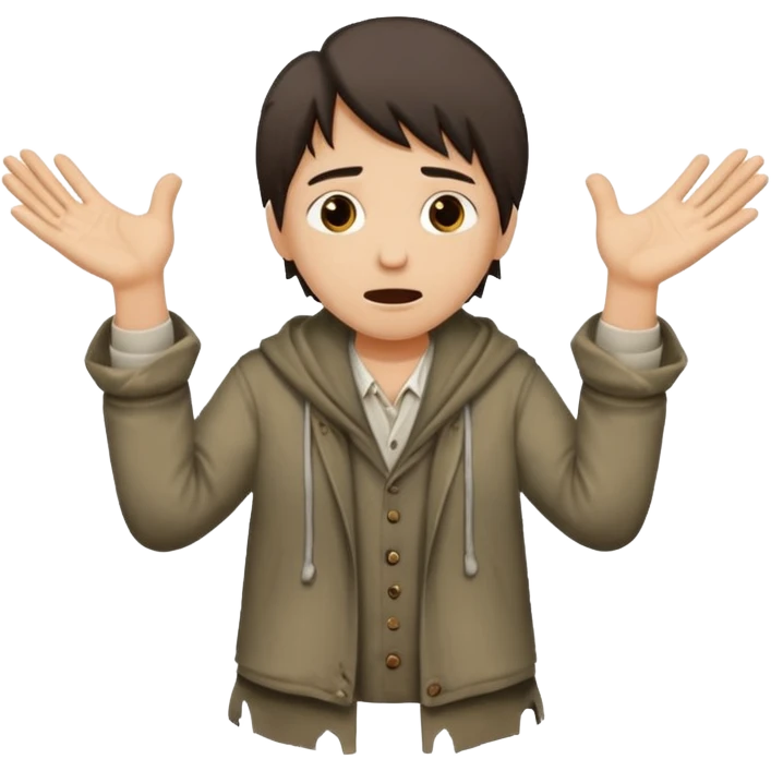 Begging emoji