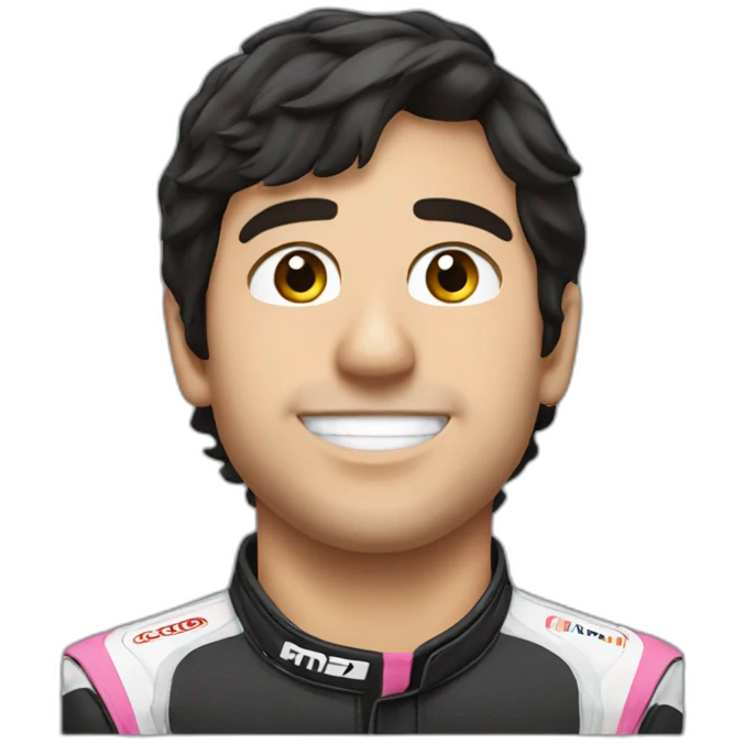 Sergio Perez Formula 1 driver emoji
