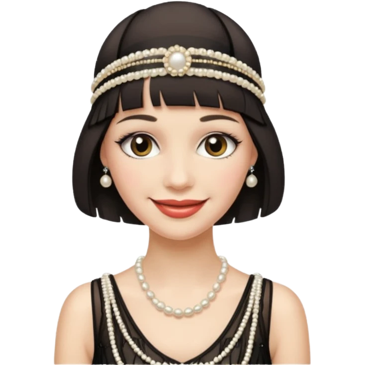 gatsby woman emoji